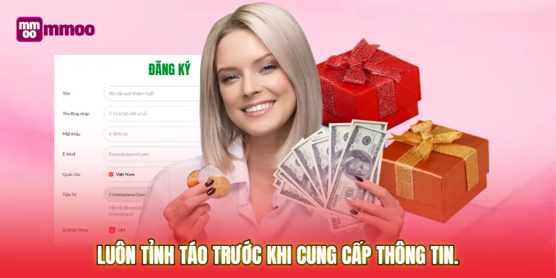 Luôn tỉnh táo trước khi cung cấp thông tin
